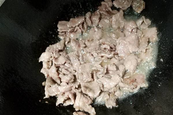 小炒牛肉的做法图解4