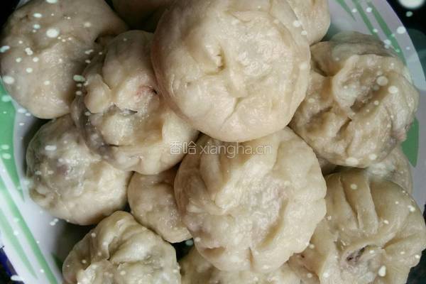 家常猪肉包（豆沙）的做法图解7