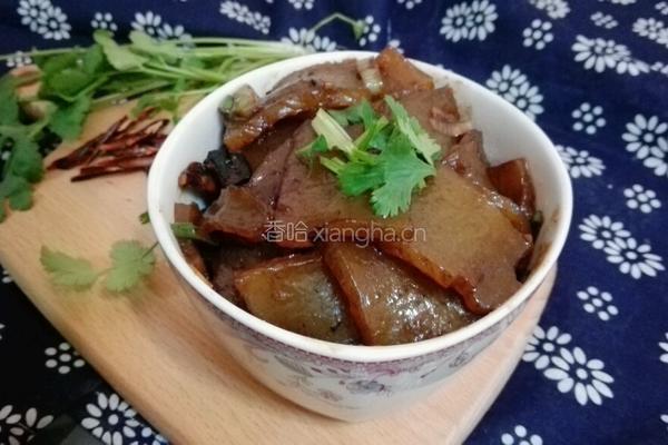 豆瓣烧焖子的做法图解12