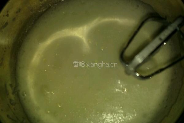 抹茶味斑马纹戚风蛋糕的做法图解7