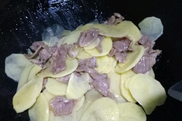 瘦肉炒土豆片的做法图解6