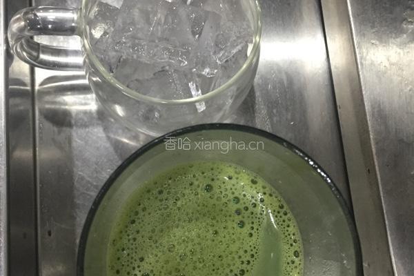 抹茶奶盖的做法图解2