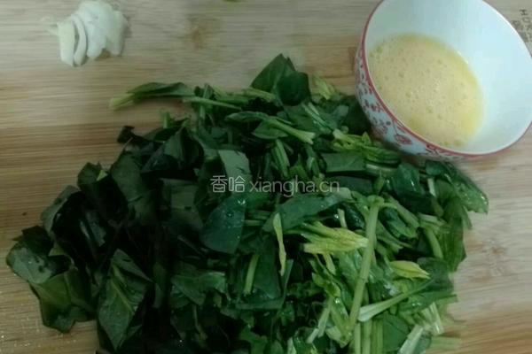 菠菜鸡蛋汤的做法图解2