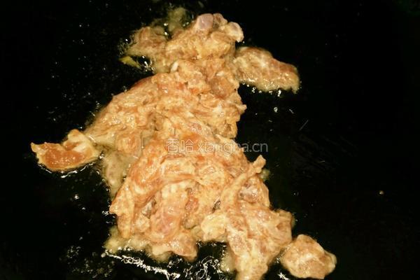 青菜木耳炒肉的做法图解6