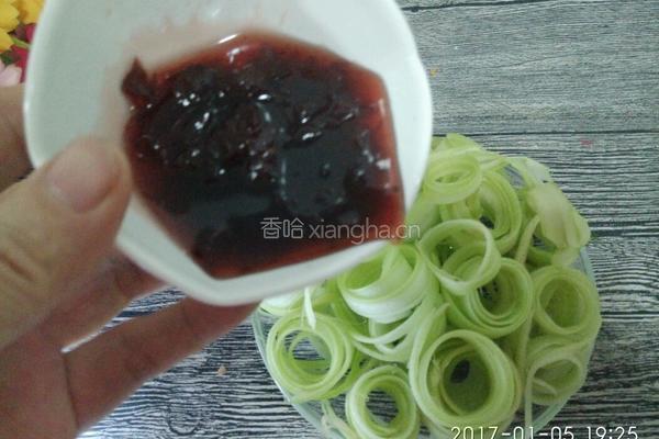果酱西芹的做法图解8