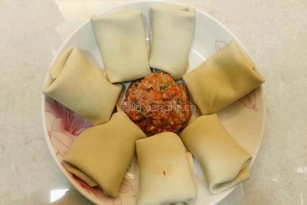 千张肉卷的做法图解4