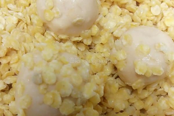 年夜饭_玉米地瓜球的做法图解9