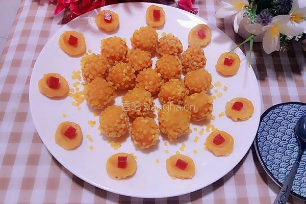 年夜饭_玉米地瓜球的做法图解14