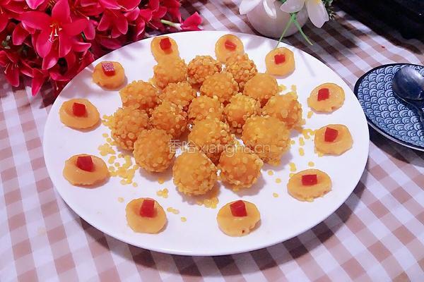 年夜饭_玉米地瓜球的做法图解15