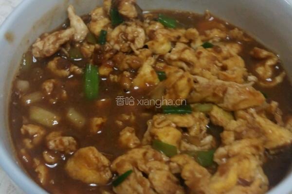东北鸡蛋打卤面的做法图解5