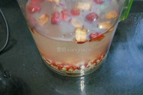 薏米红豆浆的做法图解5