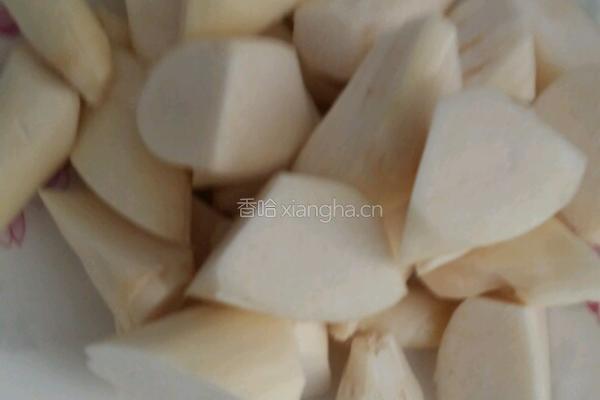 茭白红烧肉的做法图解4