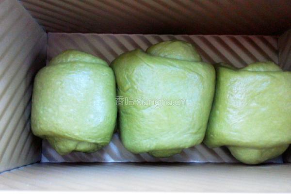 菠菜吐司面包的做法图解13