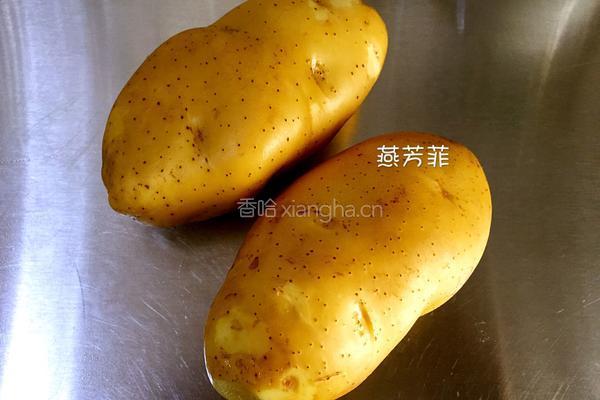芝士培根烤土豆的做法图解2