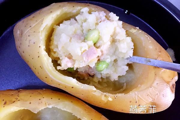 芝士培根烤土豆的做法图解7