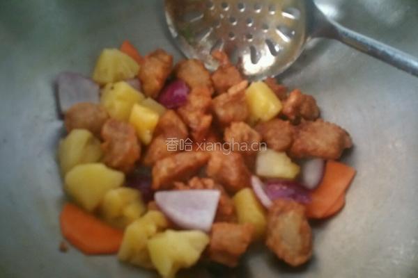 菠萝咕咾肉的做法图解8