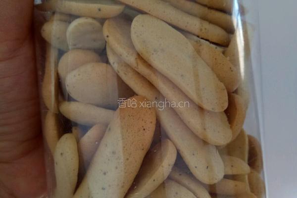 宝宝辅食坚果手指饼干的做法图解11