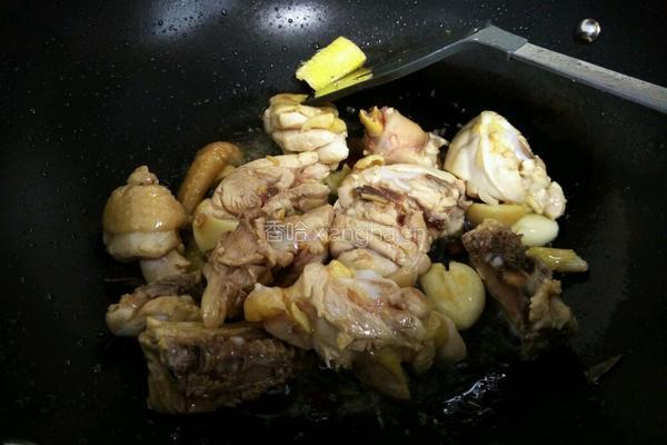 土豆烧鸡腿的做法图解5