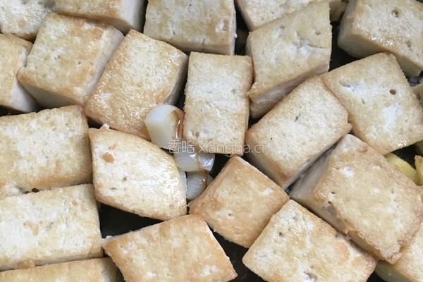 煎豆腐白菜汤的做法图解6