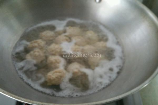茄汁鸡肉丸的做法图解4