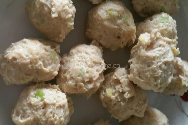 茄汁鸡肉丸的做法图解5
