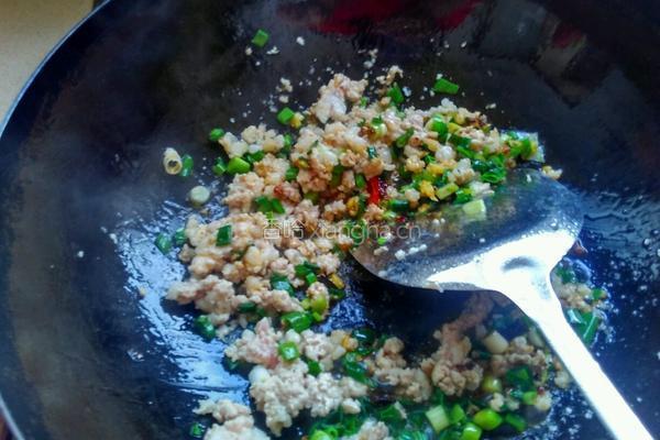 肉沫炒粉条的做法图解6