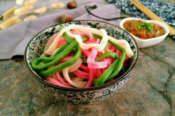 果蔬彩色面条的做法图解20