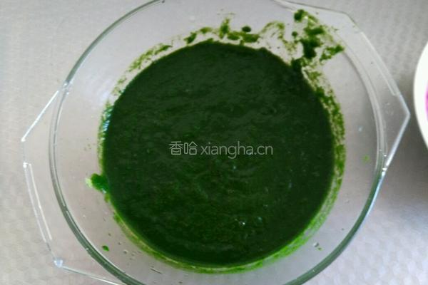 果蔬彩色面条的做法图解4