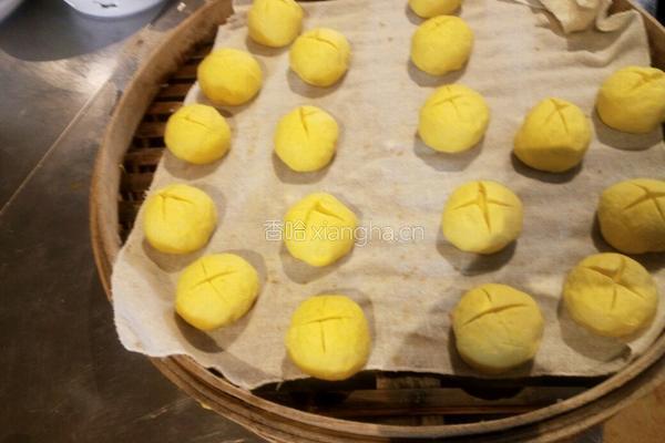 豆沙黄馍馍的做法图解3