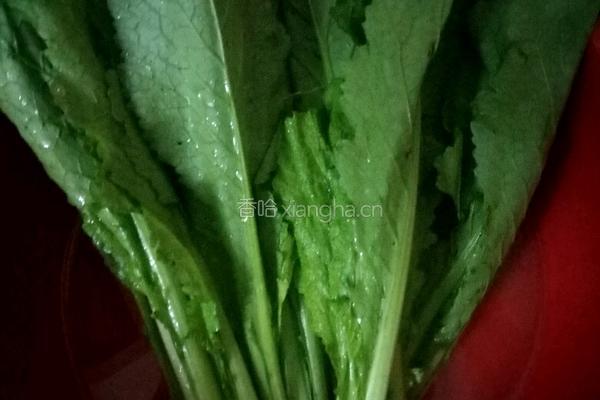 车螺芥菜汤的做法图解3