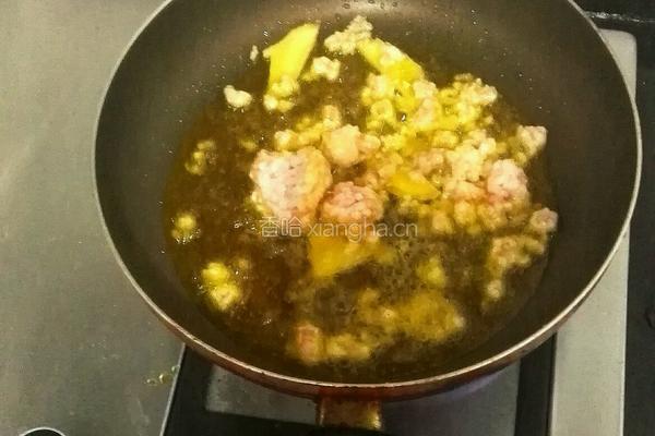 肉沫豆腐的做法图解3