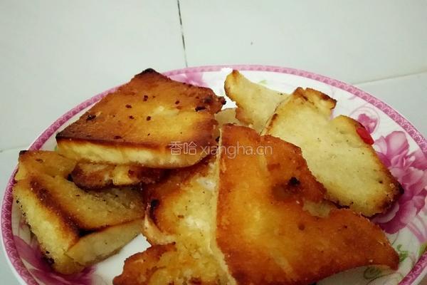 香煎馍片的做法图解5