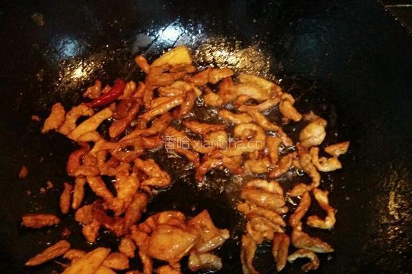 花样肉丝的做法图解2