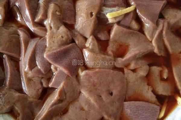 家常猪肝的做法图解2