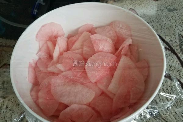 泡甜萝卜的做法图解6