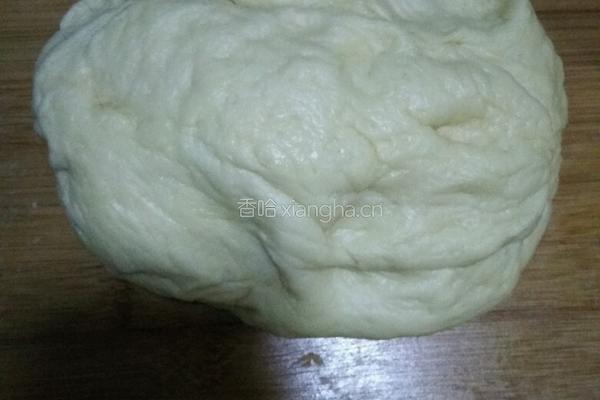 奶油酸奶豆沙包的做法图解4