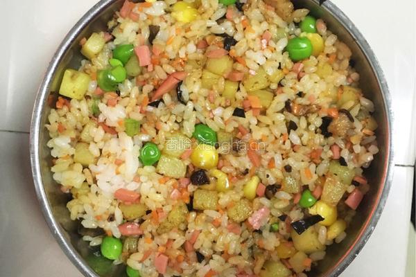 什锦芝士焗饭的做法图解2