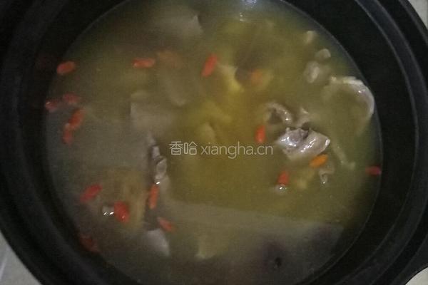 猪心炖西洋参的做法图解6