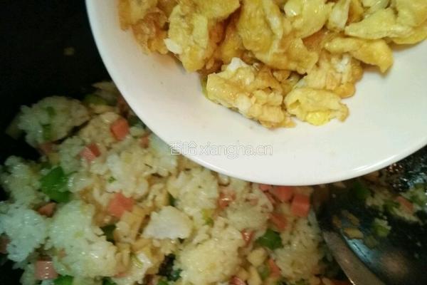 炒饭的做法图解15