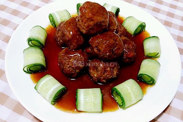 年夜饭#黑椒肉丸的做法图解2