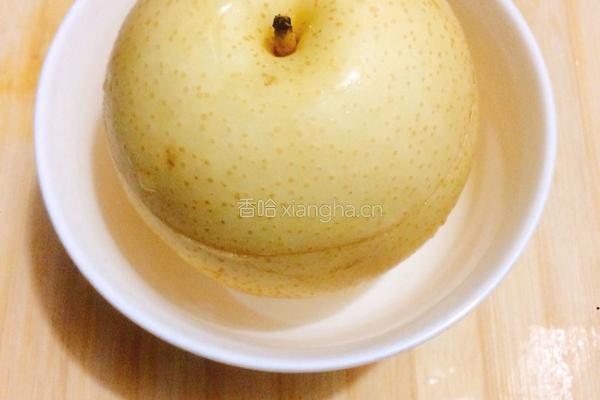冰糖蒸梨的做法图解5