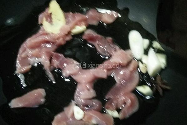 肉焖豆角的做法图解2