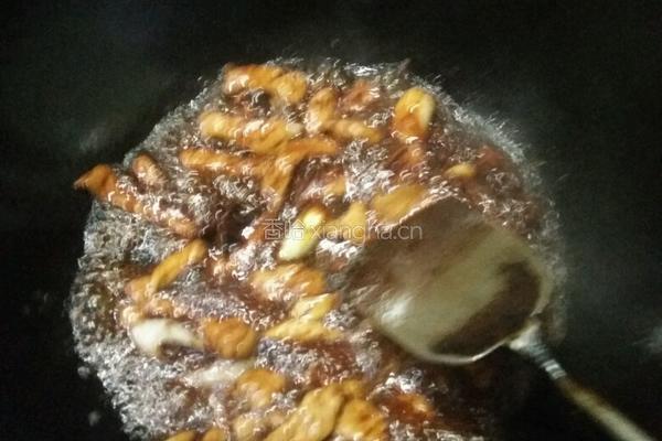 肉焖豆角的做法图解4
