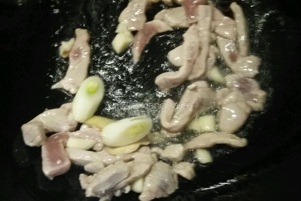 肉焖豆角的做法图解3