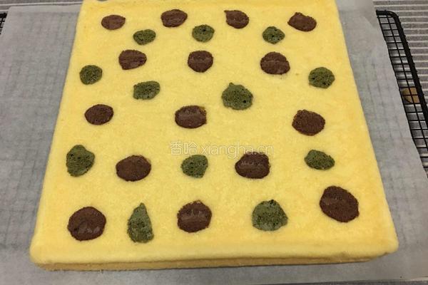 波点蛋糕卷的做法图解16