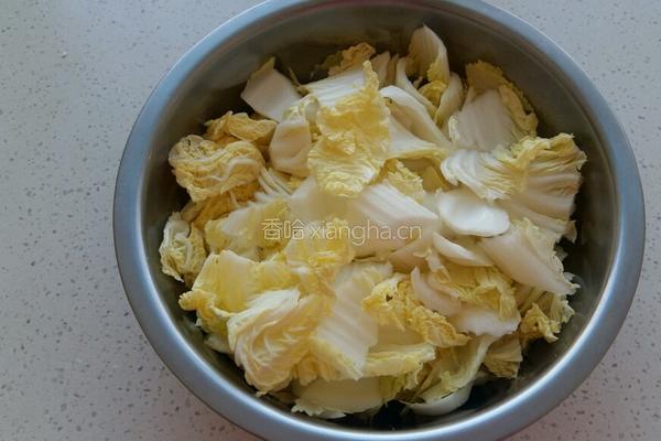 炝炒娃娃菜的做法图解2