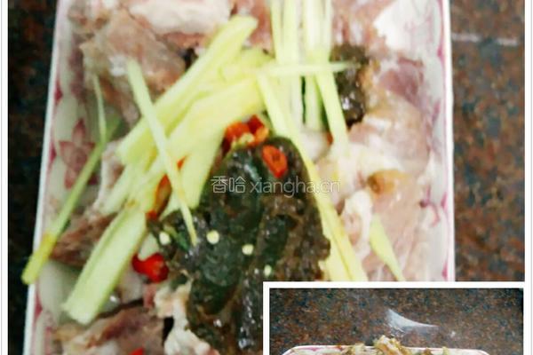 土豆蒸排骨的做法图解3
