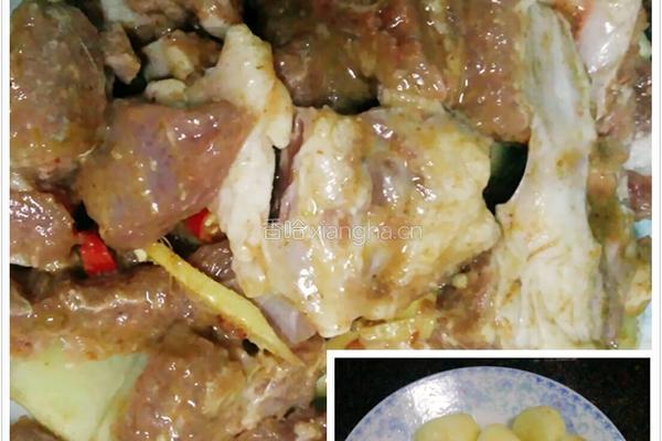 土豆蒸排骨的做法图解4