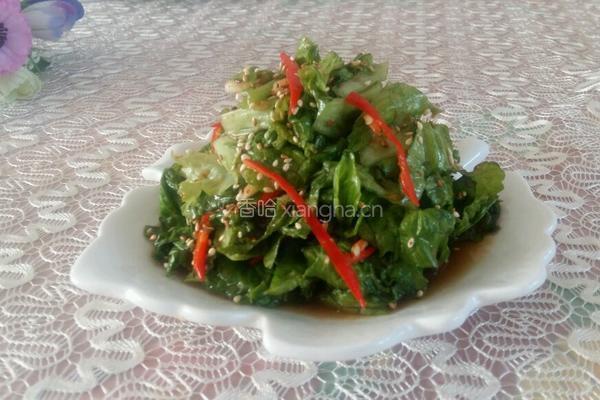 凉拌生菜的做法图解8