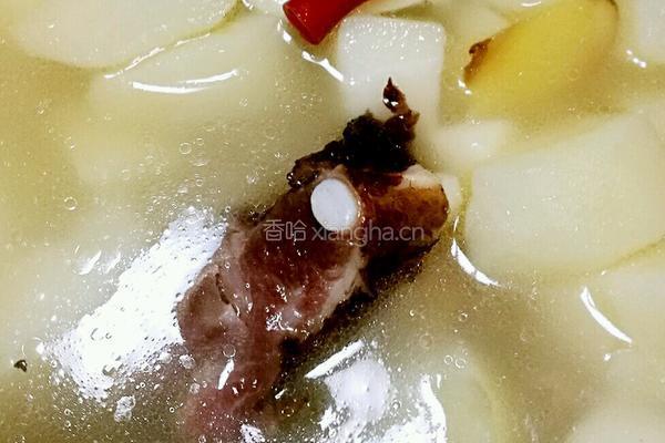 腊排骨炖土豆的做法图解4